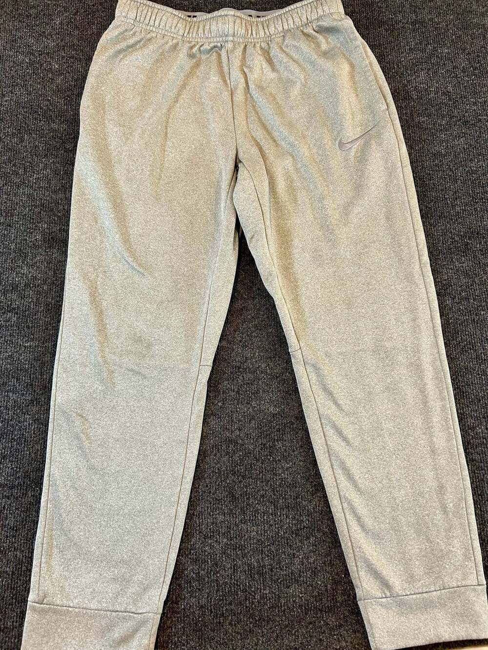 Nike Men's Therma-Fit Fleece Training Sweatpants Gray Joggers Style 839098-063